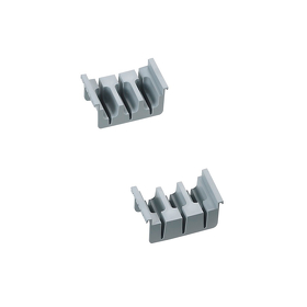 Картинка NinkaPlast Держатель CUISIO PRO для ножей, состоящий из 2-х элементов, модуль 100 мм, серый