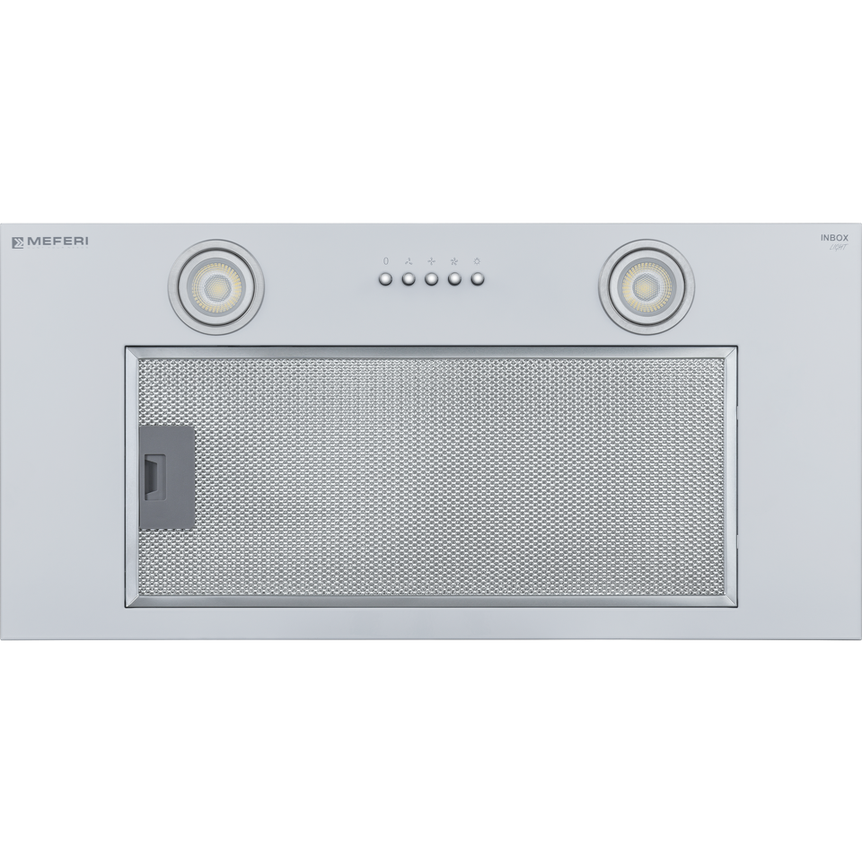 Фото Полновстраиваемая вытяжка Meferi INBOX60WH LIGHT