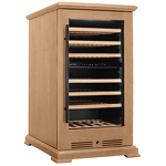 Превью картинка Шкаф винный  Meyvel Винный холодильник (шкаф) компрессорный MEYVEL MV77PRO-KBT2 (Натуральный бук) #4