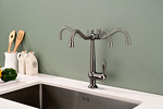 Превью картинка Смеситель для кухни Paulmark RETRO Re213226-GM Вороненая сталь GM #10