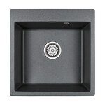 Превью картинка Кварцевая мойка Paulmark KANTE 50 PM105152-DG Графит DG #1