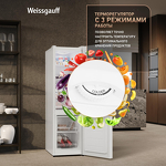 Превью картинка Холодильник с нижней морозилкой Weissgauff WRK 145 DeFrost White #6