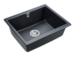 Превью картинка Кварцевая мойка Paulmark GERA 60 PM205546-BLM Черный #3