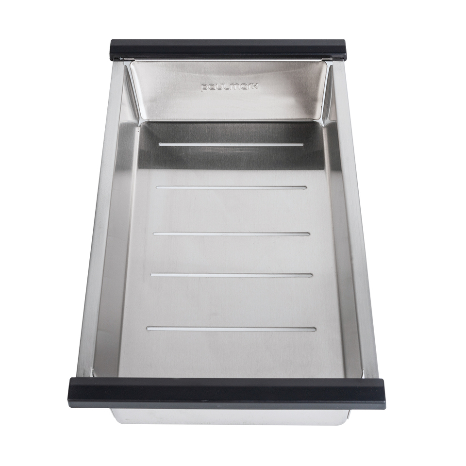 Фото Коландер Paulmark ADVANCE A375 A375-BS Брашированная сталь