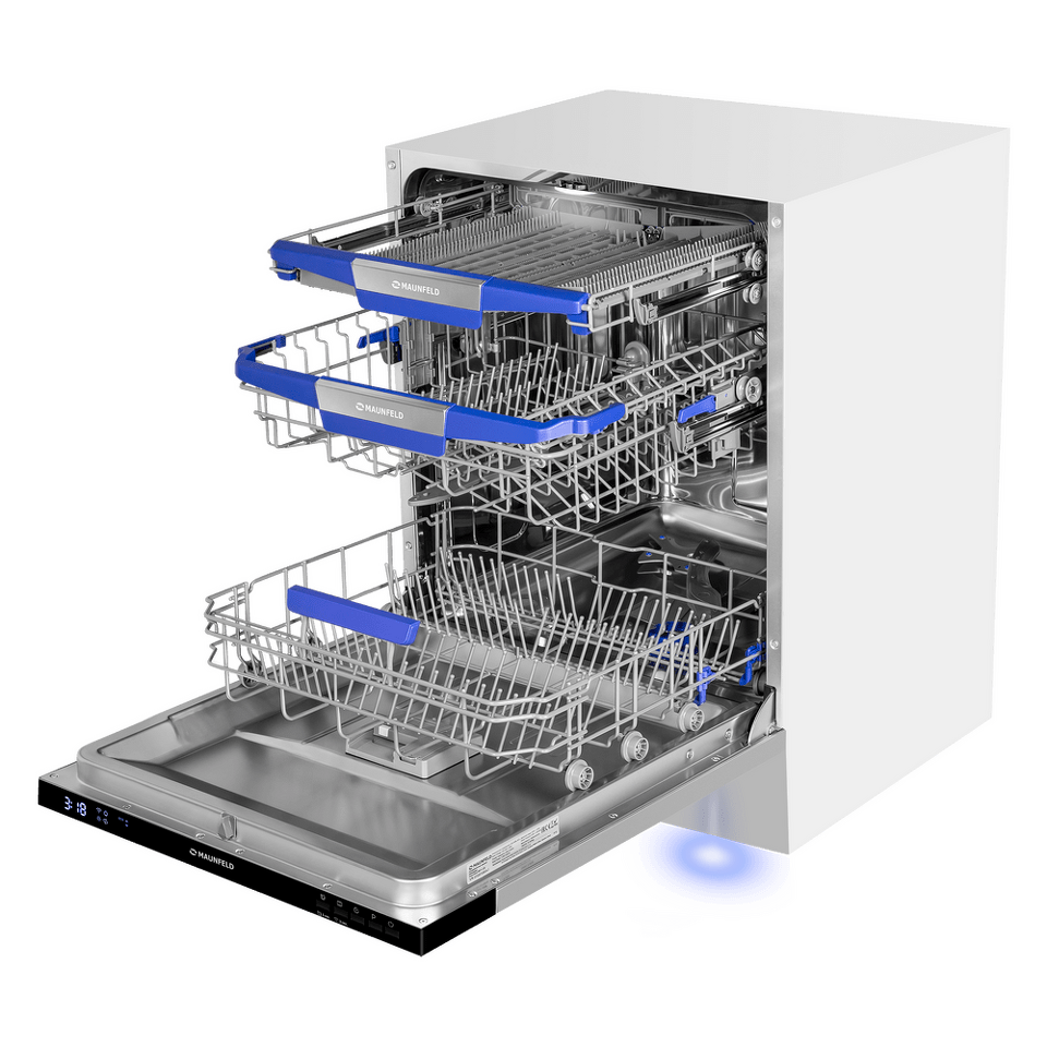 Фото Посудомоечная машина 60см встраиваемая Maunfeld MLP60230 Light Beam Wi-Fi