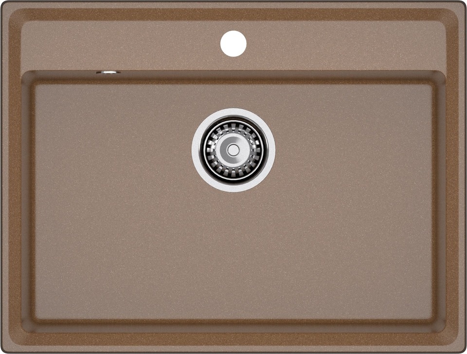 Фото Мраморная мойка GranFest LEVEL 660 Терракот
