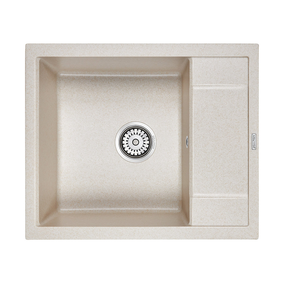 Фото Гранитная мойка Paulmark FLUGEN 50-600 PM216050-BE Бежевый