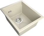 Превью картинка Гранитная мойка Rivelato LINO 354 1-чаш 350*440 beige scuro #2