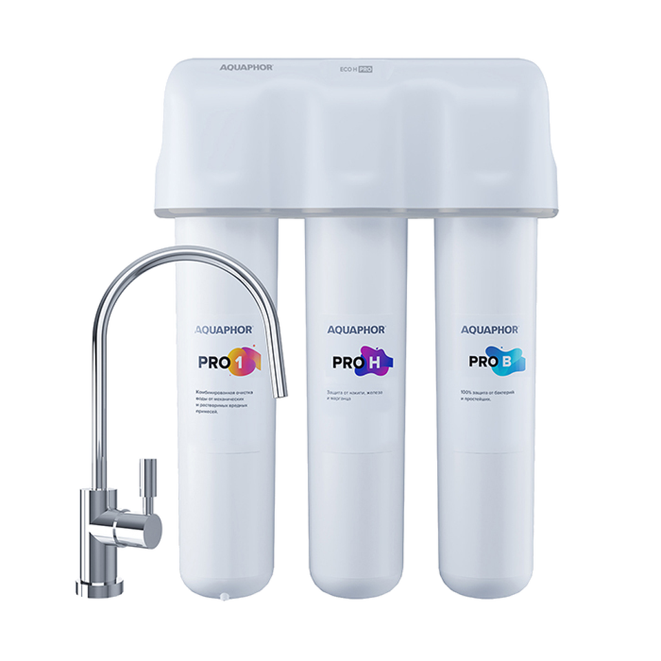 Фото Фильтр для воды Аквафор Водоочиститель Кристалл ECO H Pro