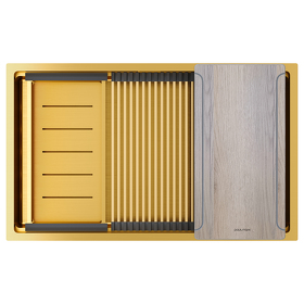 Картинка Paulmark NEXT-MULTI SINK 74 UNI PM787445-BG Брашированное золото BG