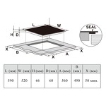 Превью картинка Индукционная варочная панель Haier HHX-Y64SFFVB #3