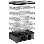 Превью картинка Сушилка для овощей и фруктов Дегидратор Meyvel MDH5-1P (Black) #12