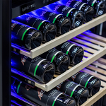 Превью картинка Шкаф винный встраиваемый Meyvel Винный холодильник (шкаф) компрессорный MEYVEL MV99PRO-KBT2 #4