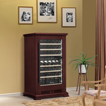 Превью картинка Шкаф винный  Meyvel Винный холодильник (шкаф) компрессорный MEYVEL MV77PRO-KBT2 (Спелая вишня) #6