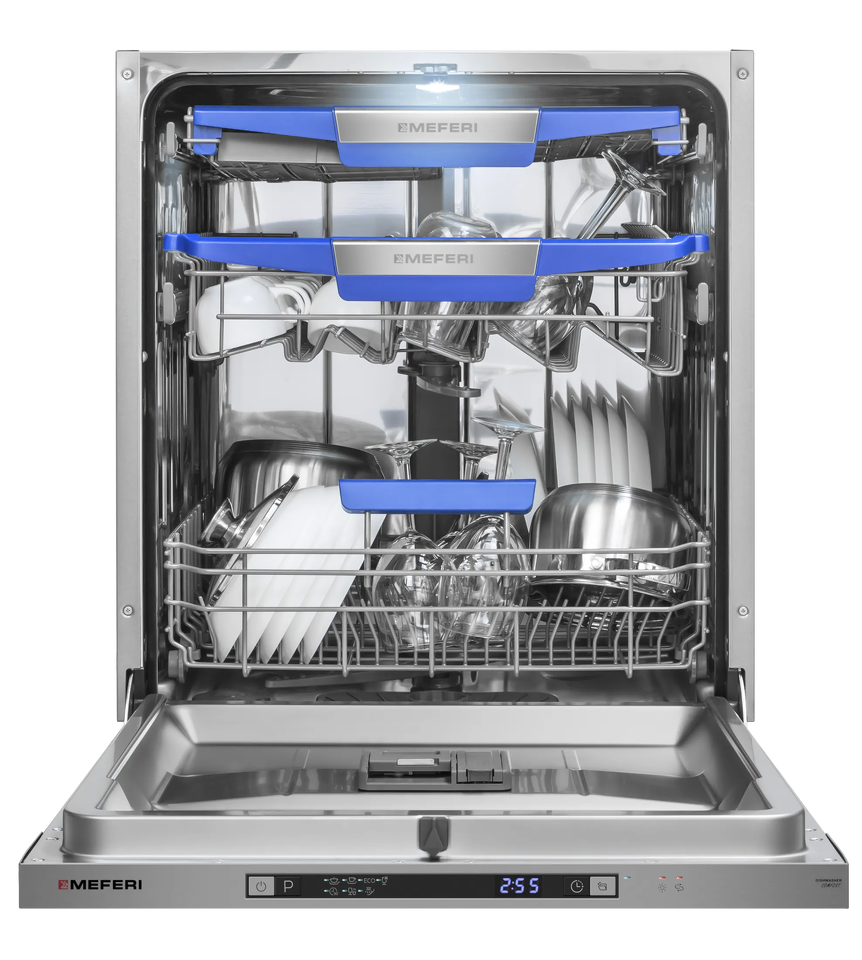 Фото Посудомоечная машина 60см встраиваемая Meferi MDW6073 COMFORT