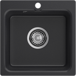 Превью картинка Мраморная мойка GranFest GF-SMART 430 Черный #1