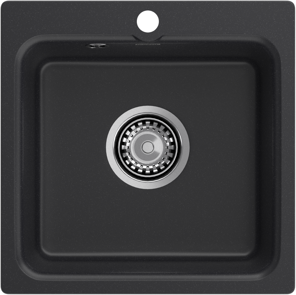Фото Мраморная мойка GranFest GF-SMART 430 Черный