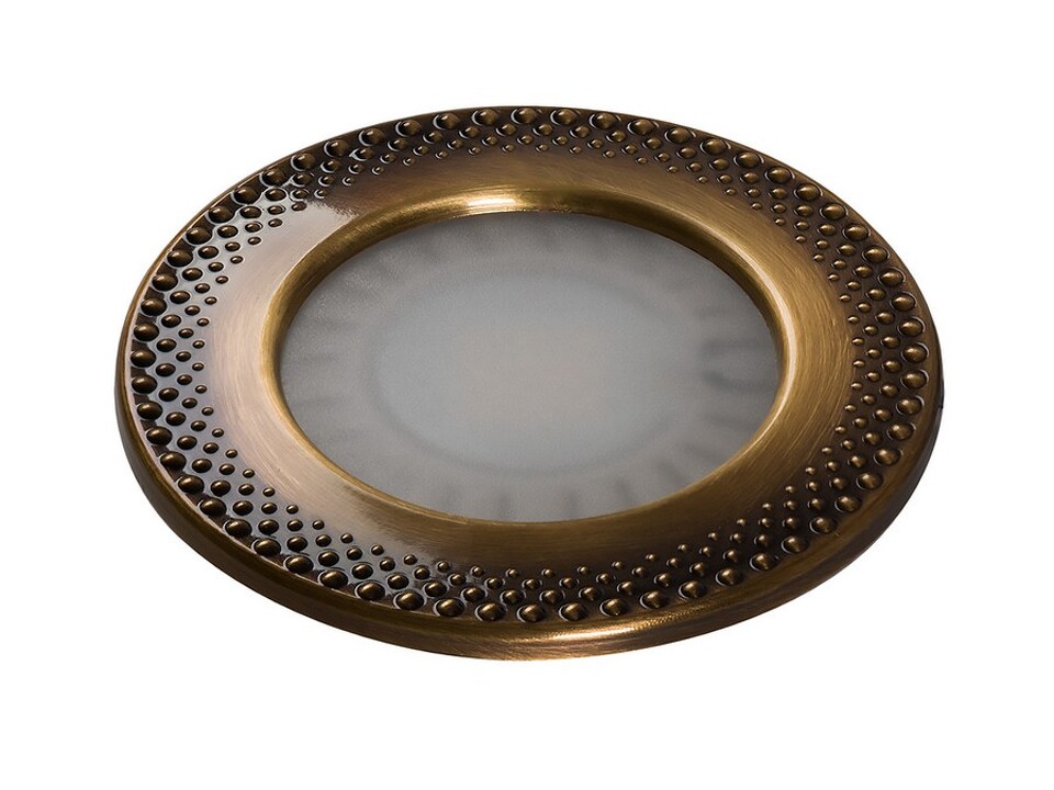 Фото Forma e Funzione Светодиодный светильник SUN ART, 24 V, врезной, теплый, латунь