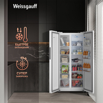 Превью картинка  Холодильник side by side Weissgauff WSBS 500 Inverter NoFrost White #4