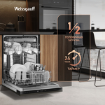 Превью картинка Посудомоечная машина 60см встраиваемая Weissgauff BDW 6036 D AutoOpen #9