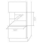 Превью картинка Шкаф винный встраиваемый Elica VERITAS BI24 BL #2