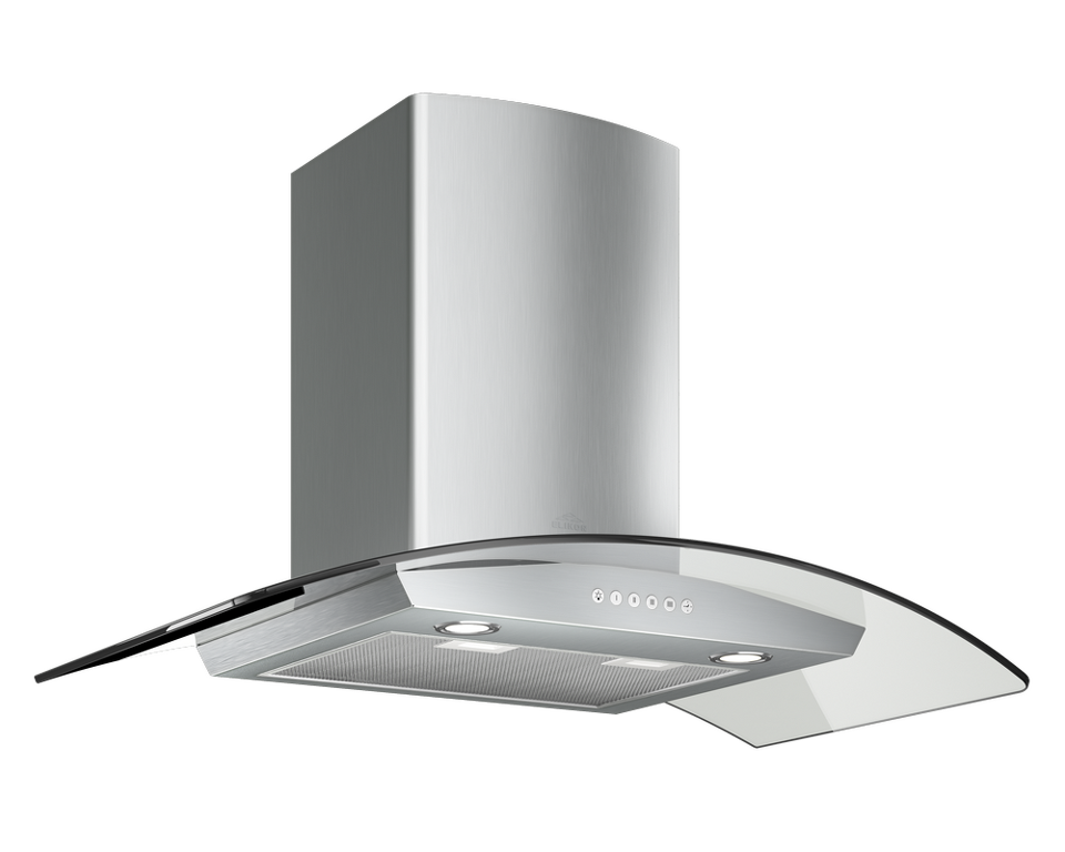 Фото Т-образная вытяжка  Elikor Аметист S4 90Н-700-Э4Д нерж/тонир.