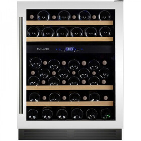 Картинка Винный холодильник (шкаф) компрессорный Dunavox 53 бут DX-53.130 DWK/DP