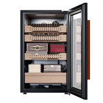 Превью картинка Хьюмидор Холодильник (шкаф) для сигар компрессорный Meyvel MC-120BK (PRO) #14