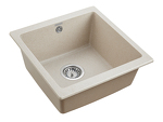 Превью картинка Гранитная мойка Paulmark GERA 50 PM104546-BE Бежевый #3