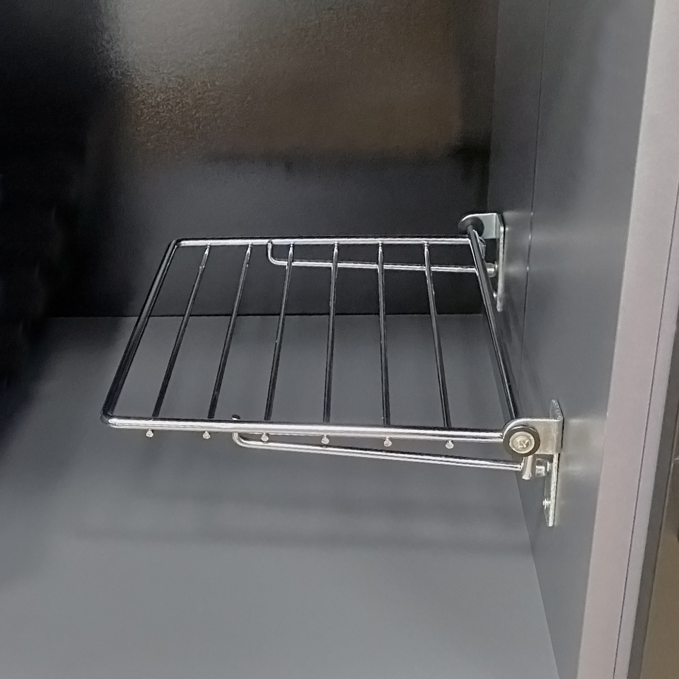 Фото Plastimodul Универсальная полка NELA, откидная, хром