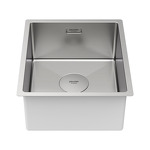 Превью картинка Металлическая мойка Paulmark NEXT 38 UNI PM213844-BS Брашированная сталь #3