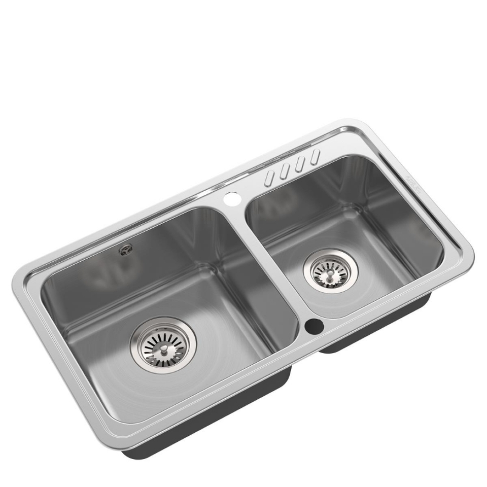 Фото Металлическая мойка Oulin OL-H9903
