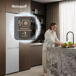 Превью картинка Холодильник с нижней морозилкой Weissgauff WRK 1700 DeFrost White #9