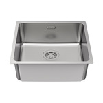 Превью картинка Гранитная мойка Paulmark YUNI 49 UNI YU49-BS Брашированная сталь #3