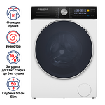 Превью картинка Стиральная машина с фронтальной загрузкой Maunfeld MFWD14106WH03 #1