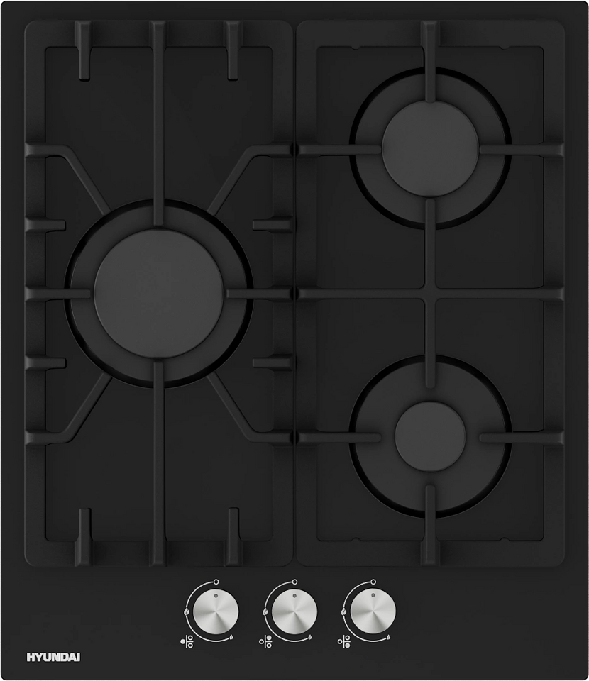 Фото Газовая варочная панель Hyundai HHG 4333 BG