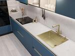 Превью картинка Металлическая мойка EMAR EMB-560(TOP) PVD Matt Gold #4