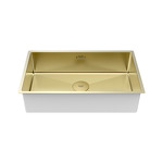 Превью картинка Металлическая мойка Paulmark NEXT 74 UNI PM217444-LG Светлое золото #3