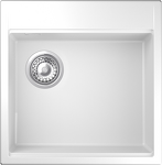 Превью картинка Гранитная мойка Rivelato TESORO 505-L 1-чаш 500*510 brina #1