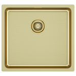 Превью картинка Металлическая мойка Paulmark VISTA 48 UNI PM304844-LG Светлое золото #2