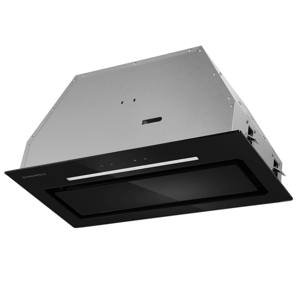 Фото Полновстраиваемая вытяжка Maunfeld TRAPEZE 602SGG Black
