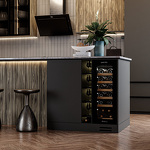 Превью картинка Шкаф винный встраиваемый Meyvel Винный холодильник (шкаф) компрессорный MEYVEL MV19-KBT1 #16