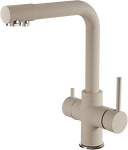 Превью картинка Смеситель для кухни GranFest Z-5423 Песочный #1