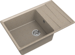 Превью картинка Мраморная мойка GranFest LEVEL 760L Песочный #2