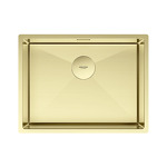 Превью картинка Металлическая мойка Paulmark NEXT 58 UNI PM215844-LG Светлое золото #1