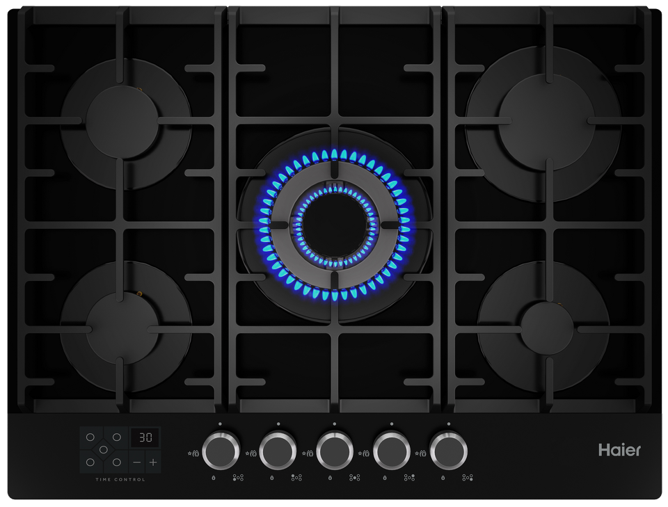 Фото Газовая варочная панель Haier HHX-G75CWSB