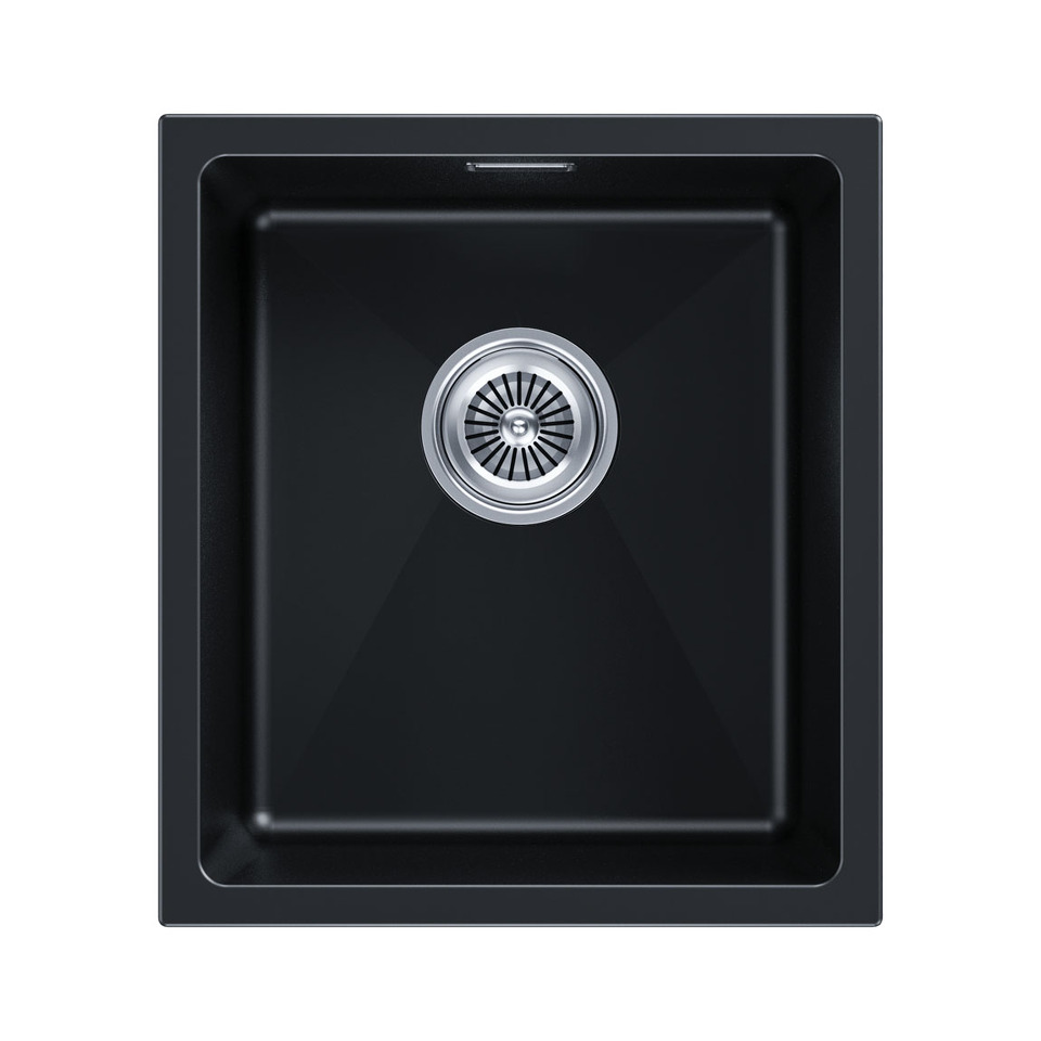 Фото Гранитная мойка Paulmark LUMI 41 UNI LU41-BLM Черный