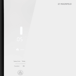 Превью картинка  Холодильник side by side Maunfeld MFF177NFW Slim Inverter #9