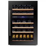 Превью картинка Шкаф винный встраиваемый Винный холодильник (шкаф) компрессорный Dunavox 57 бут DX-57.146DBK #1