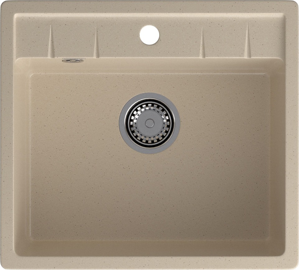 Фото Мраморная мойка GranFest QUADRO 561 Кашемир